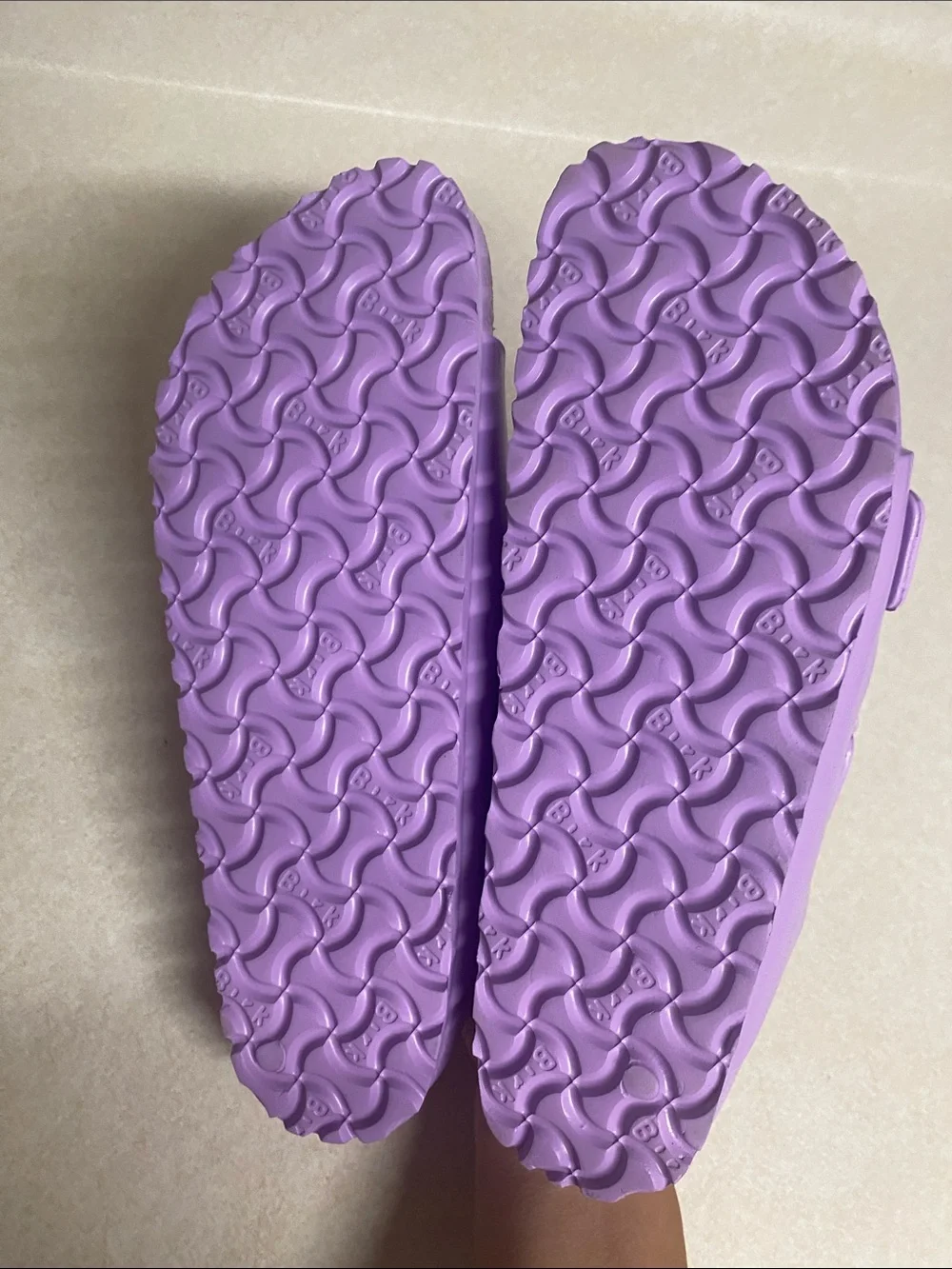 Birkenstock women’s Arizona sandals purple - Picture 5 of 7